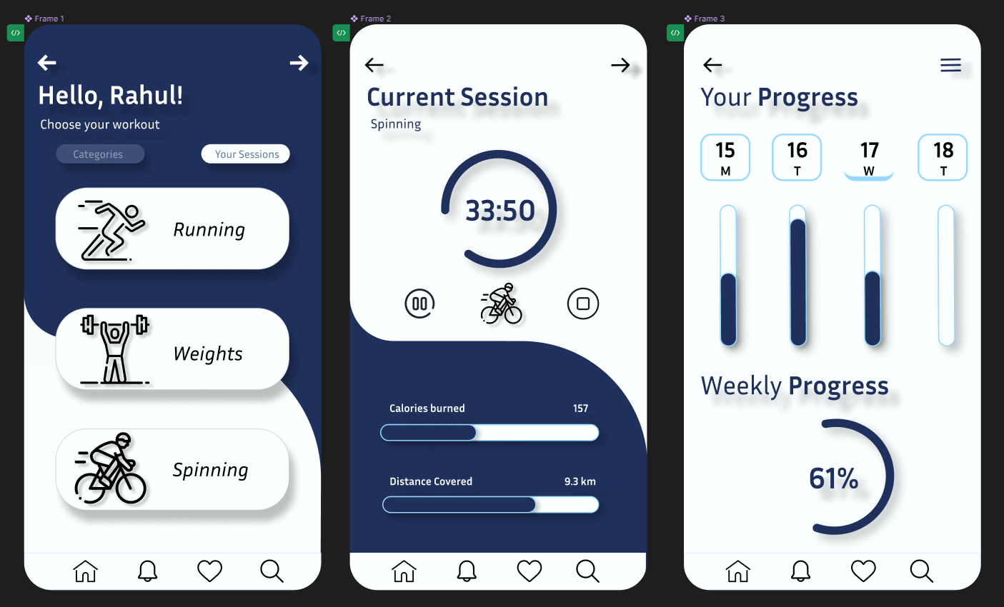 Fitness Tracking App
